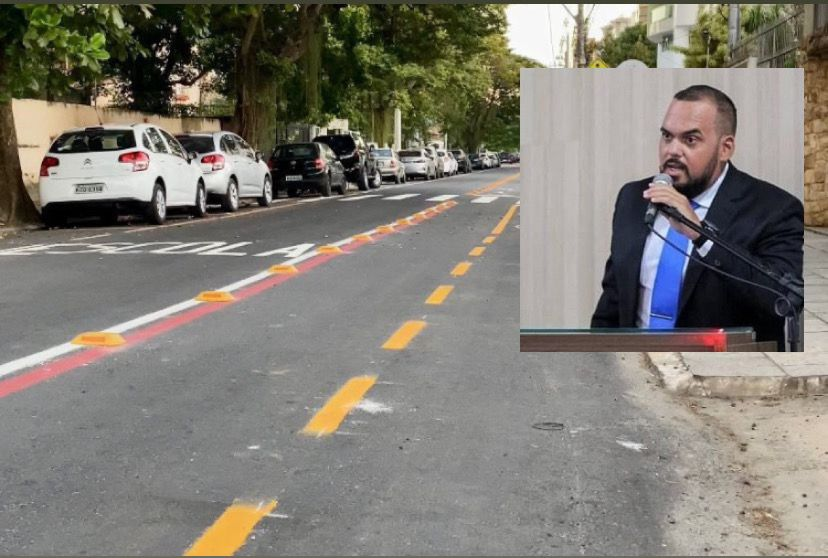 Marquinho Bacellar apresenta projeto de lei que libera estacionamento em ciclofaixas nos finais de semana e a noite em Campos