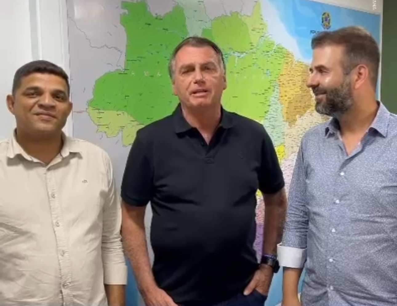 Bolsonaro (PL) declara apoio a Pedrinho Cherene em São Francisco de Itabapoana