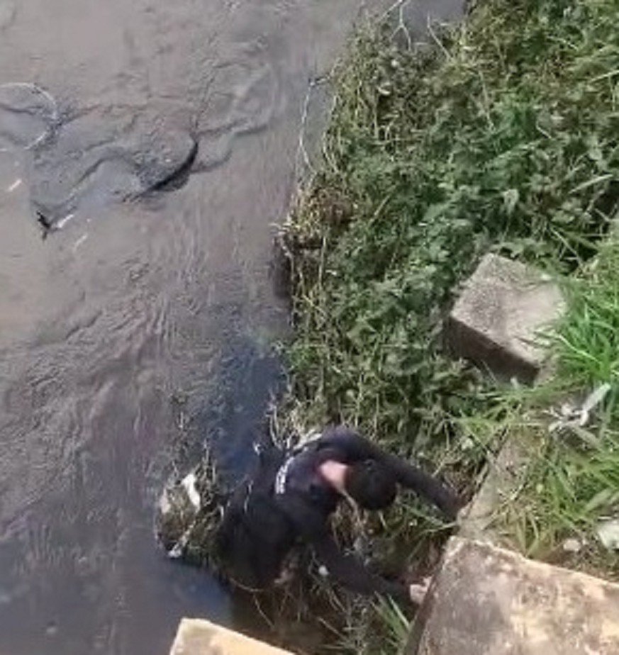 Ciclista é resgatado de dentro de rio em Nova Friburgo após sentir fraqueza e sofrer queda: ‘Não tomei café’