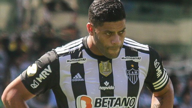 Hulk celebra final da Libertadores com o Atlético-MG